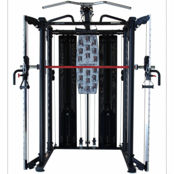 FitnessZone Inspire Fitness SCS Smith Cage System Fully Loaded